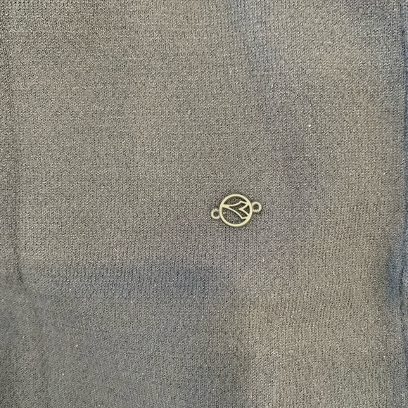 Diadora Black Pencil Skirt with White Accents - Picture 5 of 5